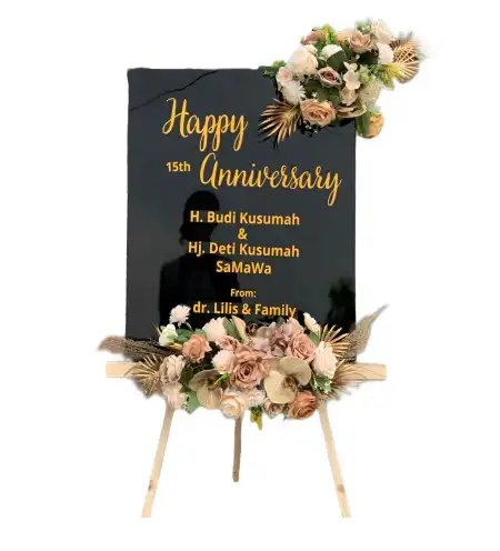 Papan Bunga Akrilik Cingebul